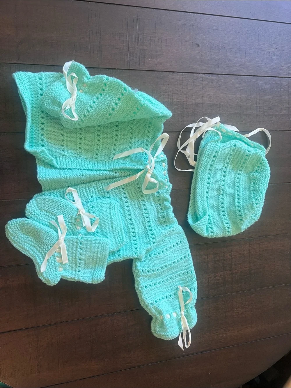 N/A handmade aqua